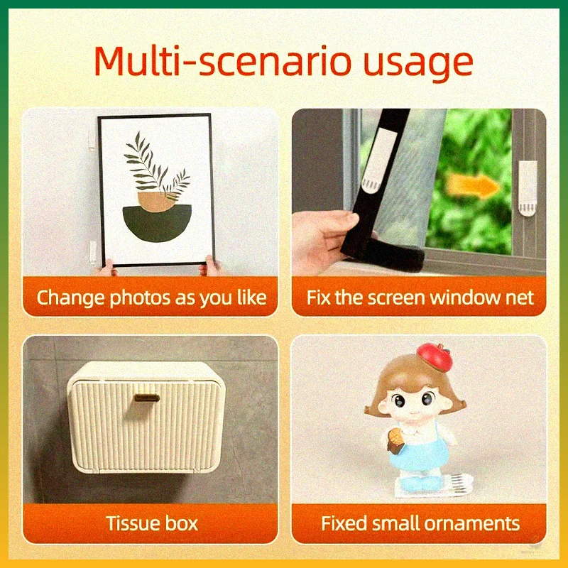 Heavy Duty No-Drill Velcro Hanging Strips (2 Strips) thumbnail 6